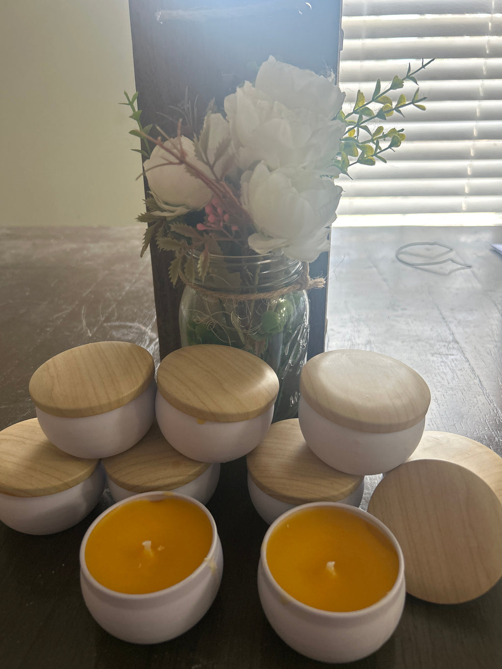 Citronella Candle in Tin Jar