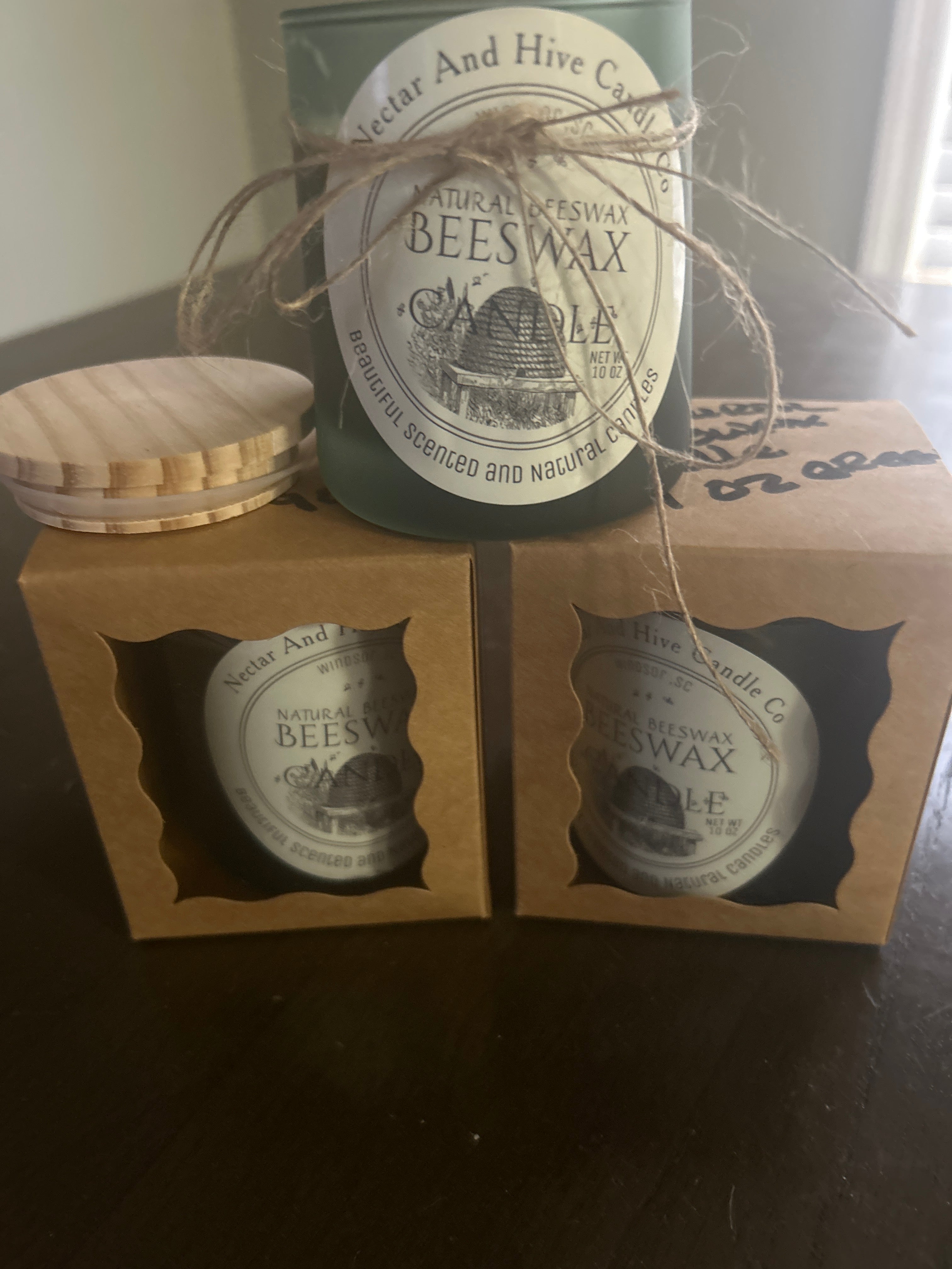 Pure Honey Comb Candles  9 oz.